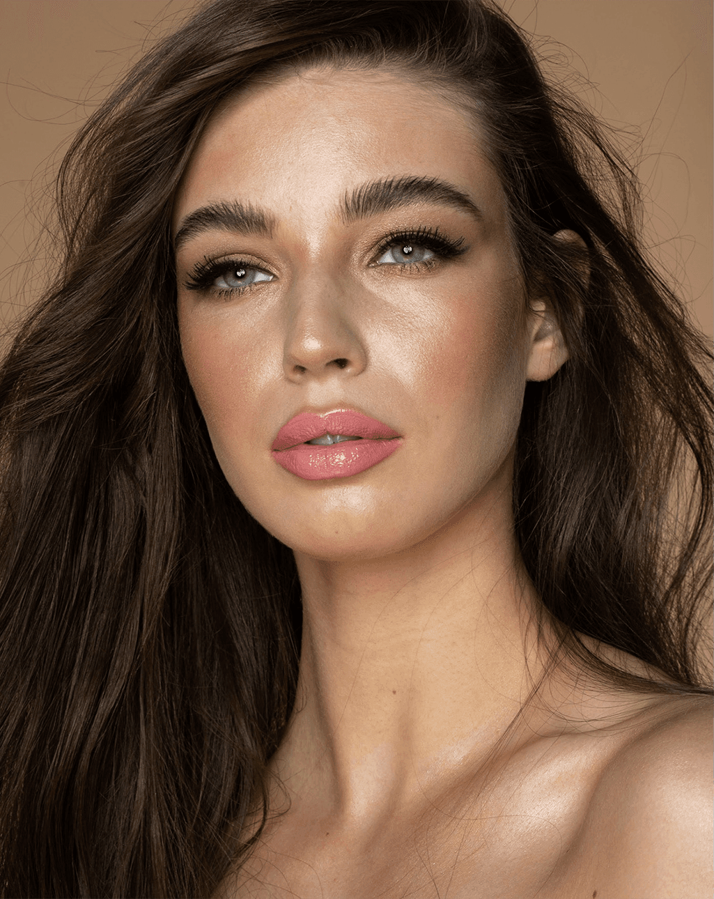 Before Woman with light eyes